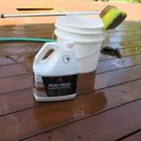 Clean Deck and Prep Surfaces