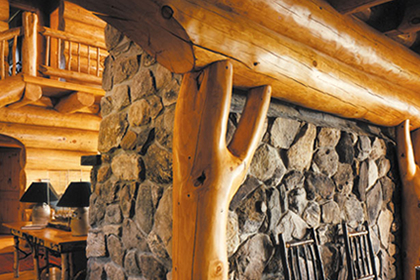 Log Homes Interior Finishes The Sansin Corporation